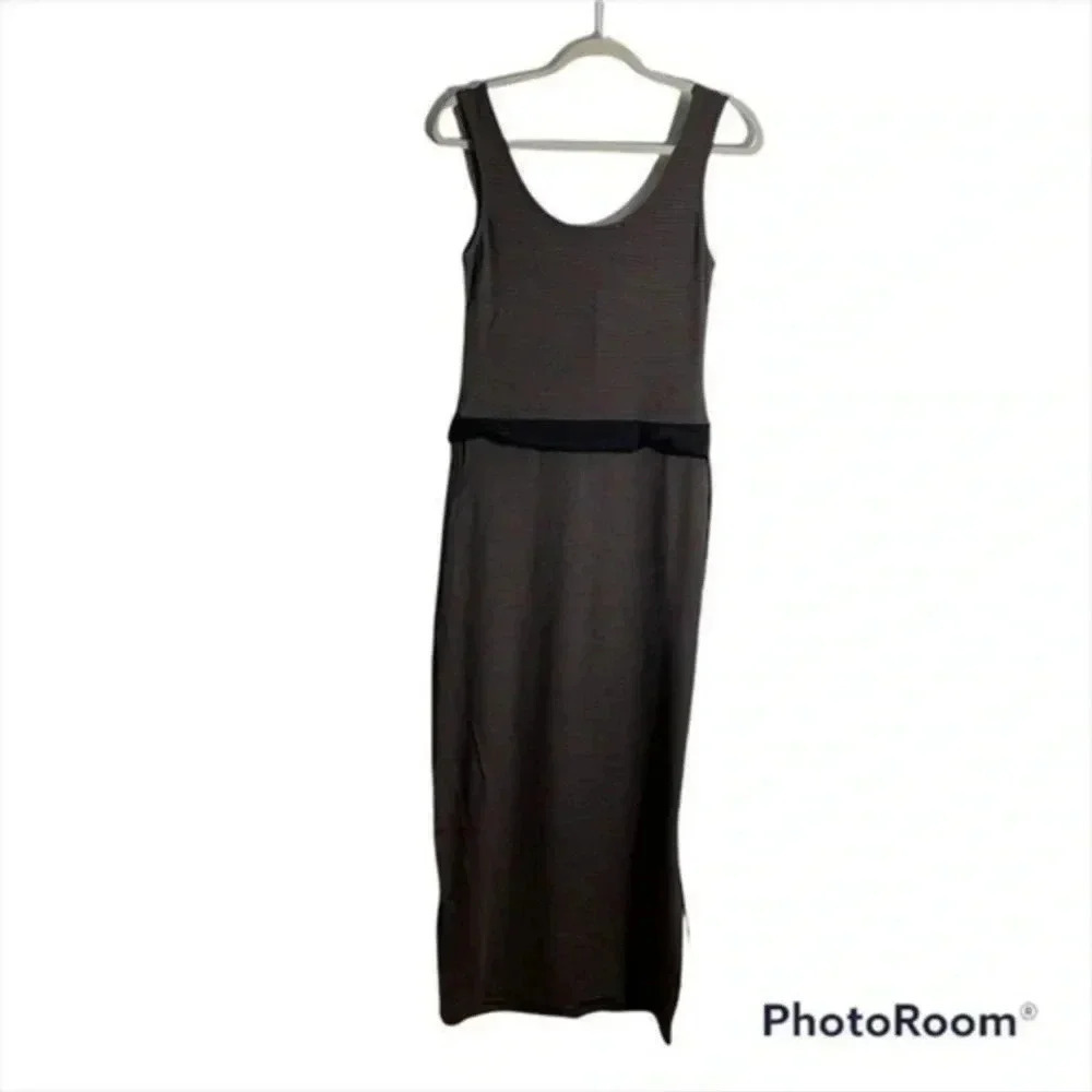 Philosophy Sleeveless Striped Maxi dress with back pockets Small - Picture 4 of 8